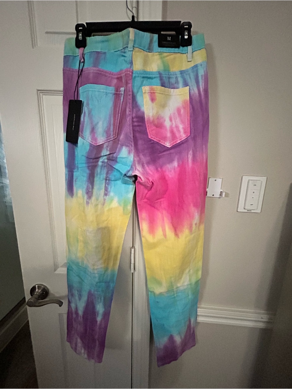Colorful Distressed Jeans - Picture 4 of 5